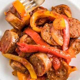 Sausage, Peppers & Onions
